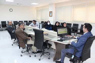 جلسه دفاع پایان نامه آقای مجید بهفر